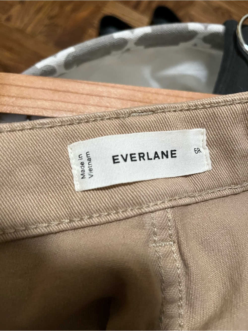 Everlane utility straight leg, pant and trench